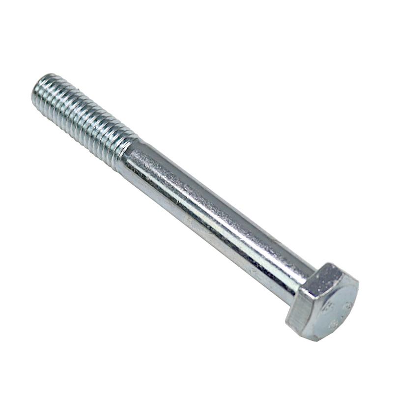 Hexagonal Head Screw, Partial Thread M8x70, Class 8.8, DIN931, White Galvanized
