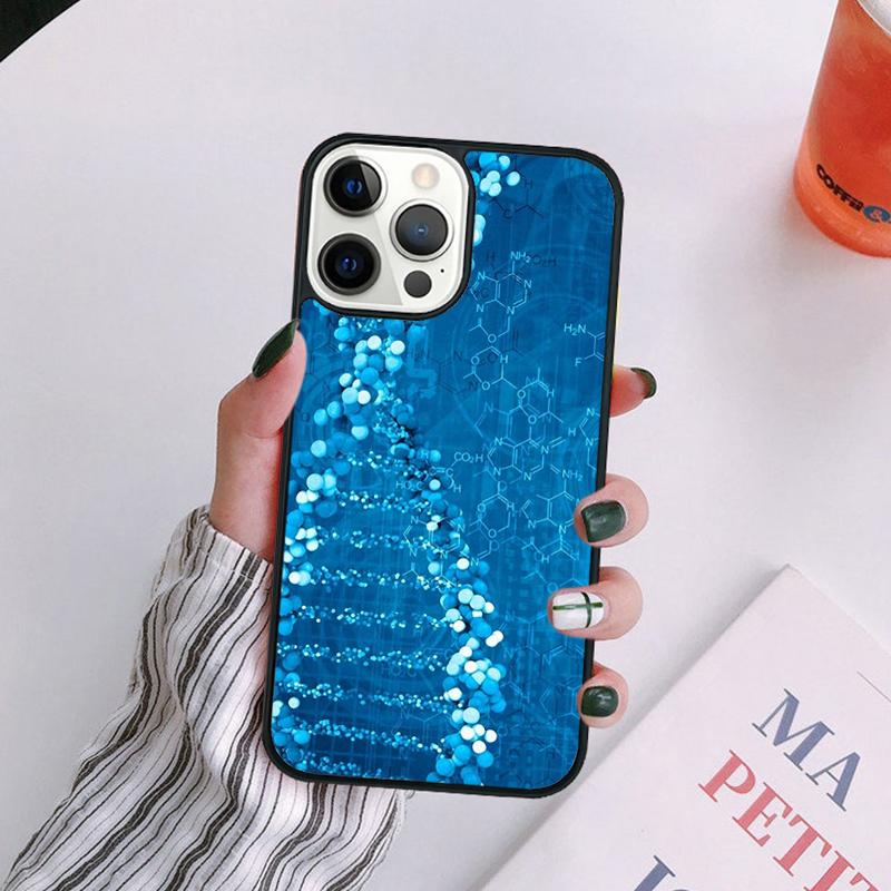 Science DNA Biology Phone Case For iPhone 17 Air 16 15 14 13 12 Pro Max Plus Max Cover Shell Coque
