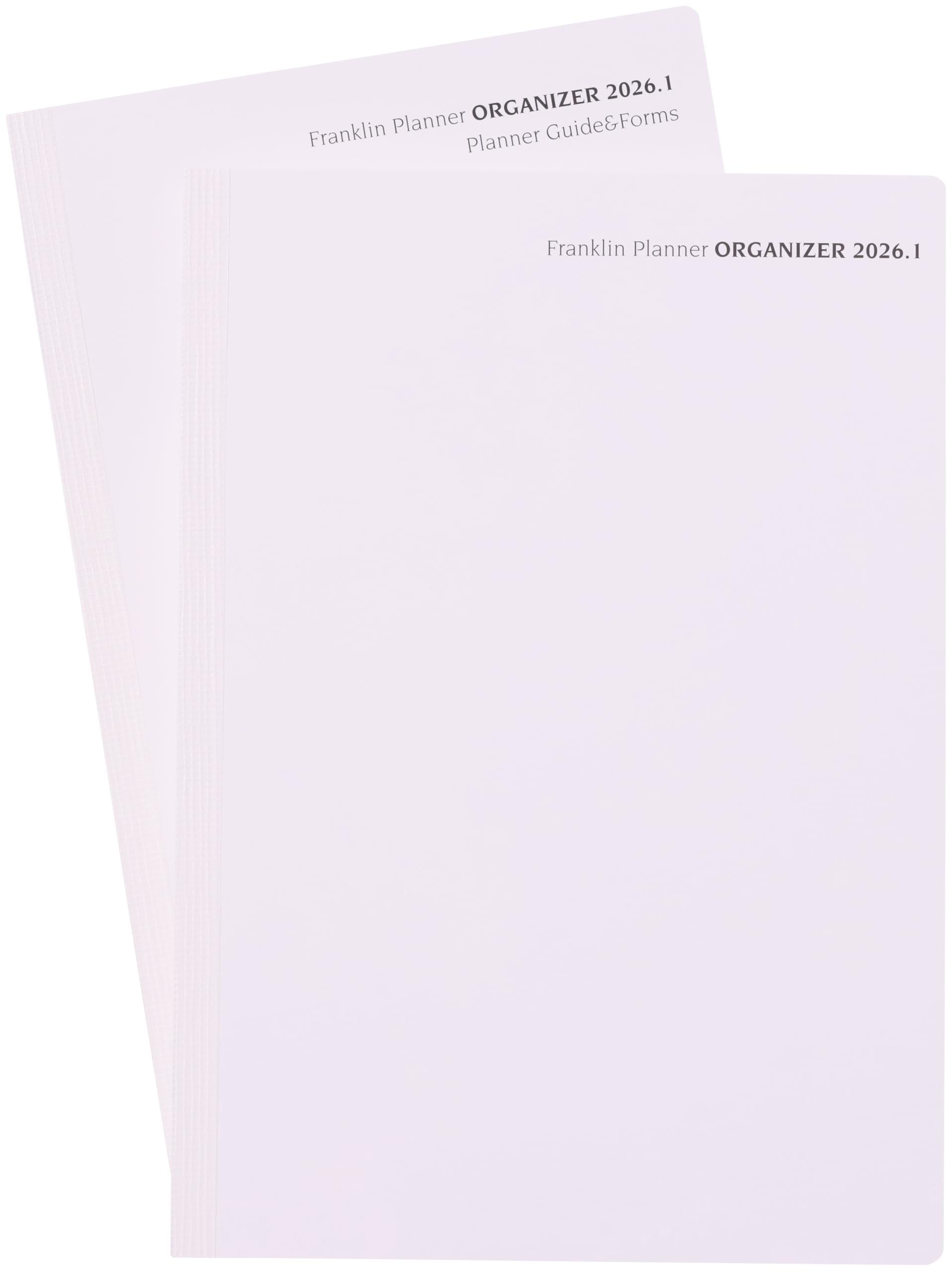 

Franklin Planner Organizer, 1 Page Per Day, Starting January 2026, B6, No Cover, 86554