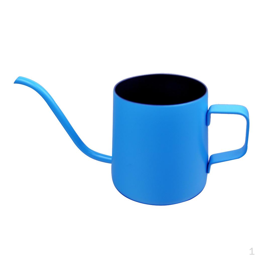 

1 шт. Кавник Крапельна Вузька Виливна Горловина Нержавіюча Сталь 350ml_Blue