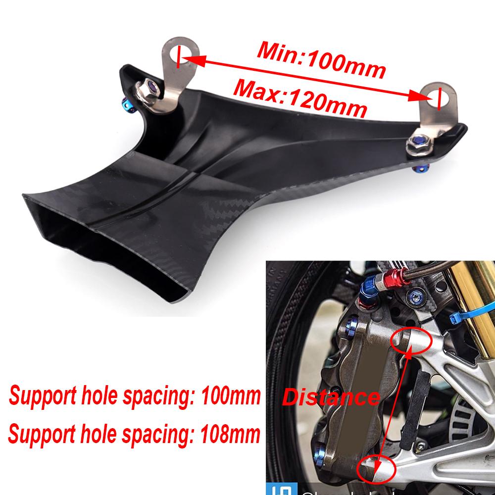 Motorcycle Accessories For Triumph Daytona Moto2 765 675 675R ABS Thruxton 1200 RS/R 1200R 1200RS Brake Caliper Air Cooling Duct