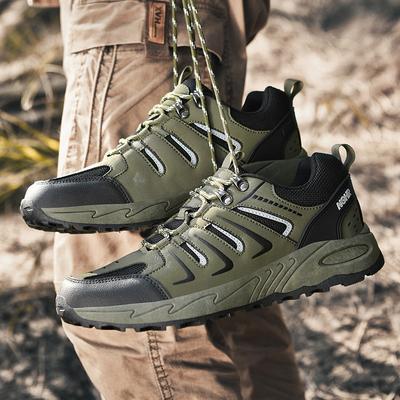 New Hiking Shoes Outdoor Mountain Climbing Camping Non-slip Platform Sneakers Large Size Breathable Casual Shoes