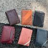 Minimalist RFID Passport Holder PU Leather Tickets Cards Holder  Travel Accessories