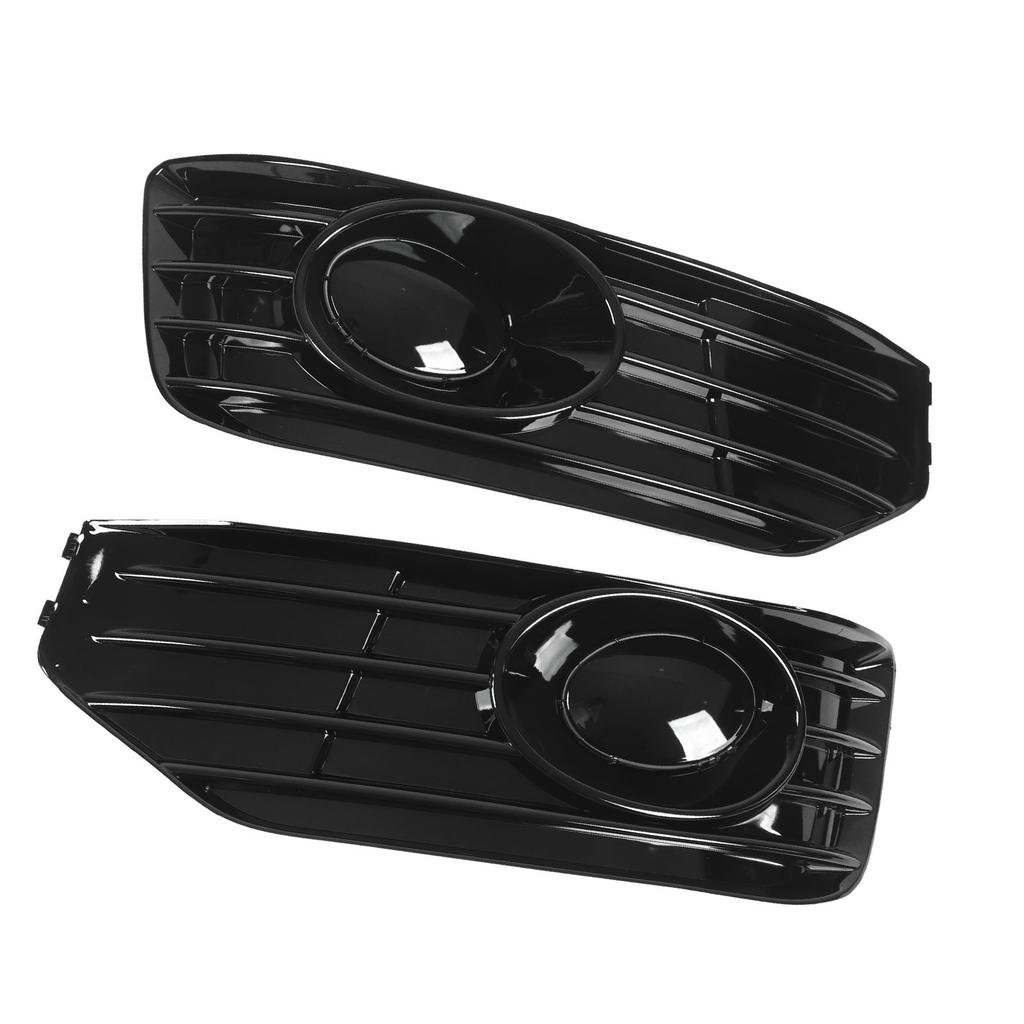 2PCS Fog Light Cover Shockproof Colorfast Black Strong Strength Fit For T5 SPORTLINE 2010‑2015