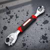 52 In 1 Universal Wrench Set with 8 In 1 Socket Wrench 360 Degree Rotating Adjustable Hand Tool for Home Car Repair