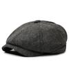 Unisex Casual Newsboy Hat for Travel, Shopping & Vacation - Retro Beret for Spring, Autumn & Winter