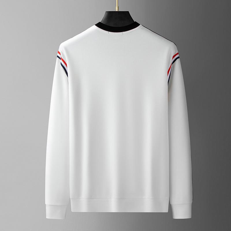 2024 Europäischer Herbst/Winter Trendiger Lockerer Rundhals-Hoodie für Herren