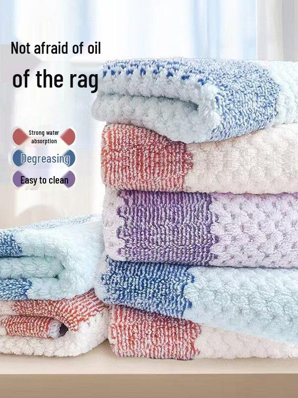 LIEI European Floral Cotton Dishcloth