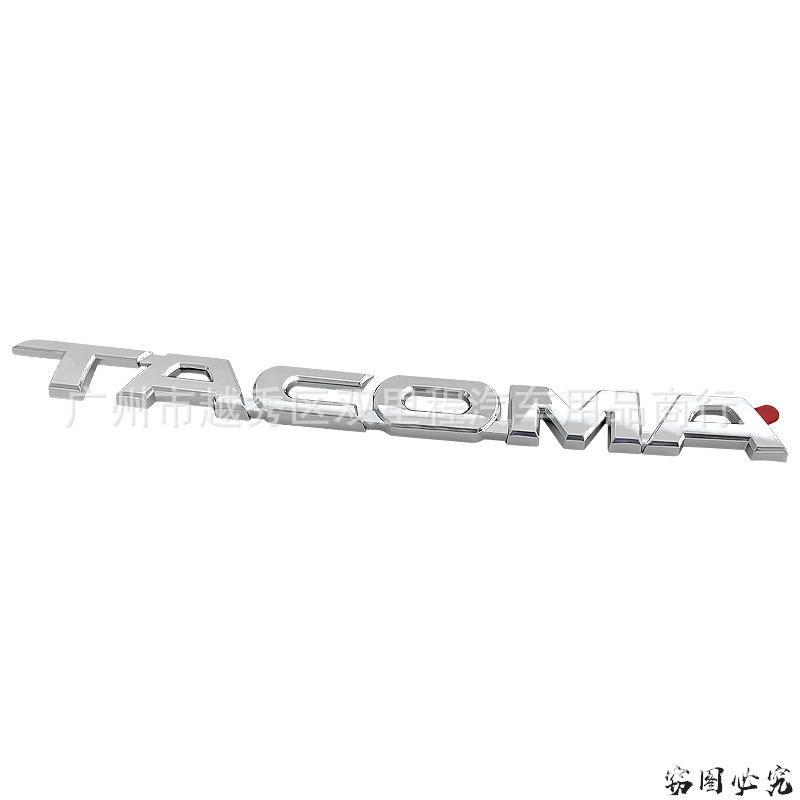 Applicable to Tantu logo TACOMA Toyota pickup truck label Takuma modified rear ABS car side label