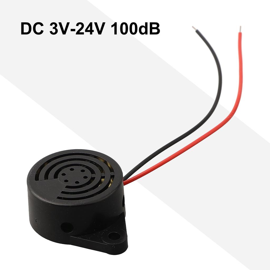Electronic Buzzer 100dB Vehicle Electronics 4.3 Inch Black