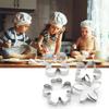 4 buc/set oțel inoxidabil floare cookie Cutter mucegai biscuiți mucegai fondant patiserie tort decorare copt instrumente bucătărie bakeware
