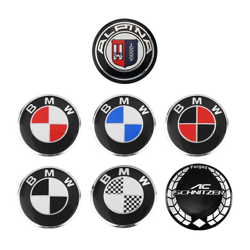 Car Wheel Center Hub Sticker Emblem Accessories For BMW X1 X2 X3 X5 X4 X6 X7 G30 G20 G32 G11 G12 F40 F30 F20 F10 F34 F07 F44 F45 RL2