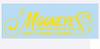 MOONEYES Mooneyes Logo Cutout Sticker Transfer Yellow DM-189 YE