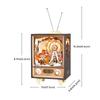 ROBOTIME Rolife Sunset Carnival DIY Music Box 3D Wooden Puzzle AMT01