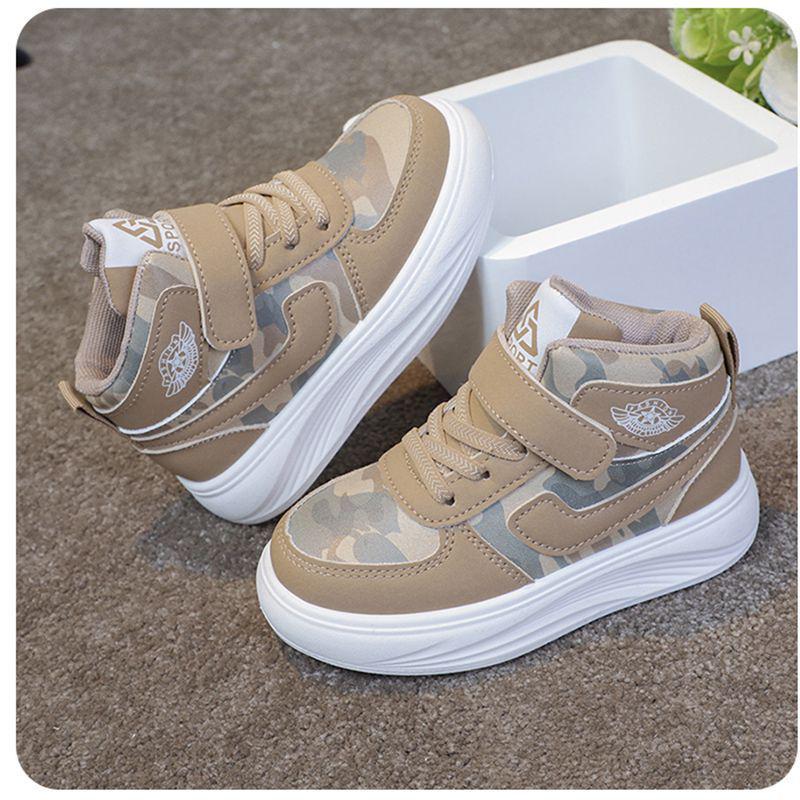 

2025 Осень/Зима Подростковые Полувысокие Нескользящие Кроссовки для Хайкинга: Повседневная обувь для детей с высоким верхом Default Item