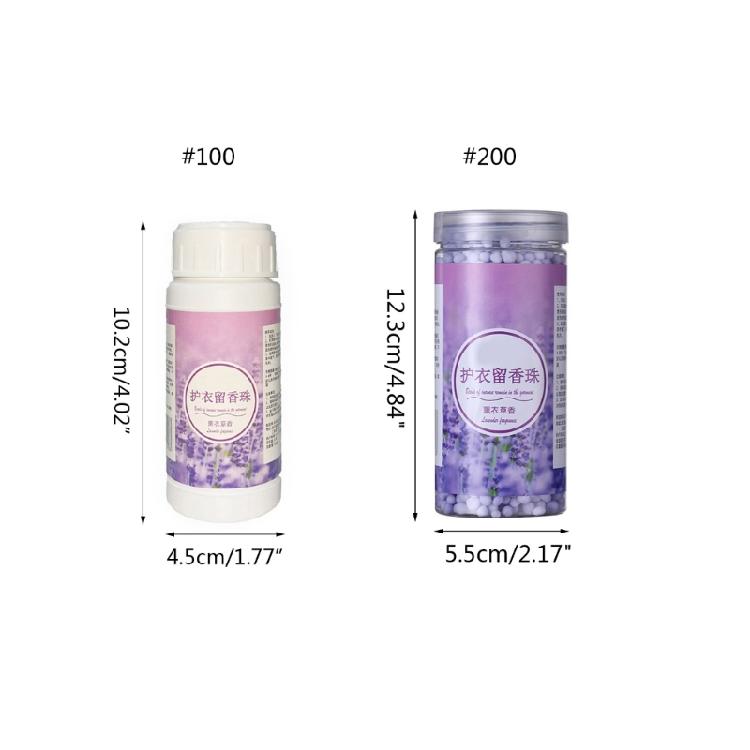 Wäscheperlen 100/200g Flasche Langanhaltender Duft Waschmaschine Kleidung Reinigung