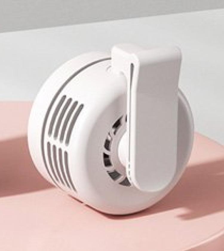 

Портативный подвесной вентилятор для шеи, мини-вентиляторы для охлаждения талии, безлопастный USB перезаряжаемый спортивный вентилятор-кулер для занятий спортом на открытом воздухе, путешествий белый