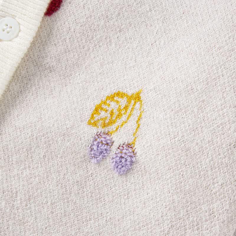 TONGTAI Baby Girl Knitted Cardigan