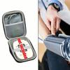 Portable Blood Pressure Monitor Bag High Capacity Hard EVA Tonometer Storage Bag Reasonable Layout for Omron Blood Pressure