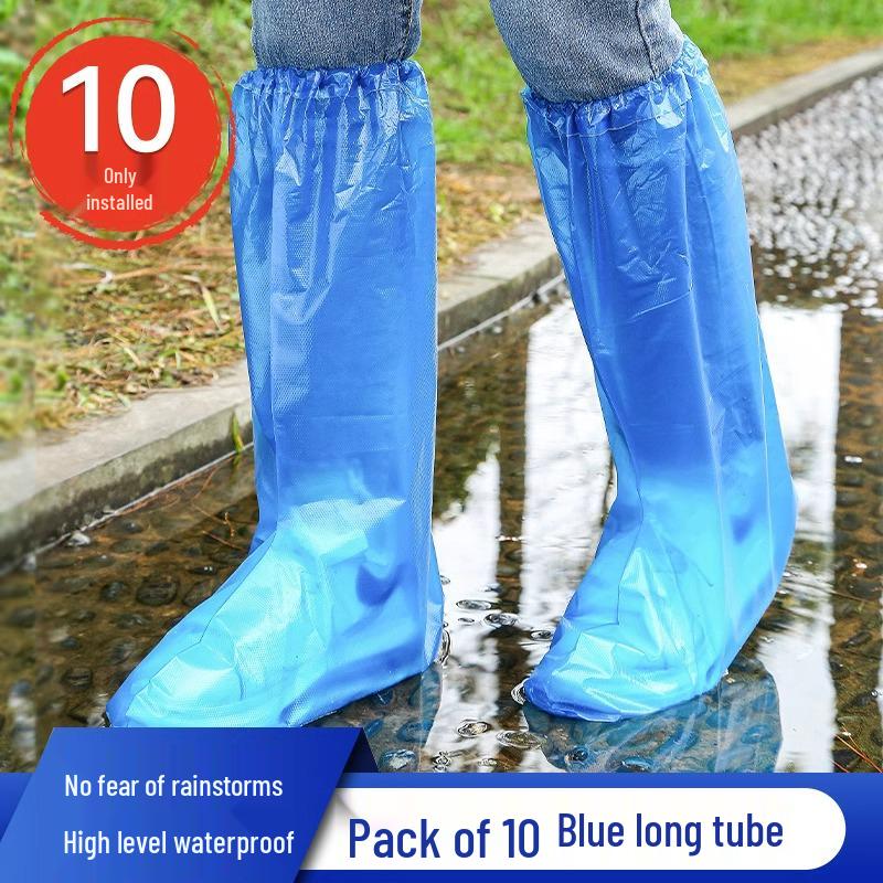 Waterproof Non-Slip Transparent Disposable Rain Boot Covers