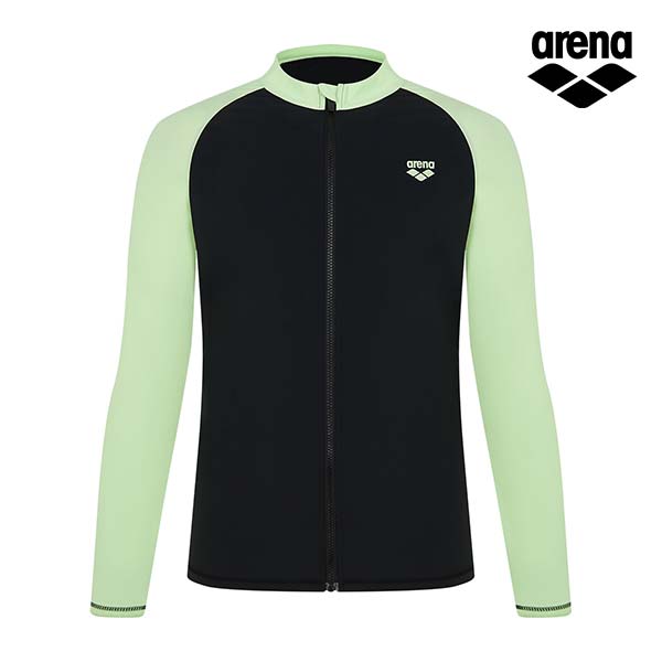 Alena Camp Regular Fit Zip-Up Rash Guard A5Bm1Pr08Agr