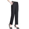 High Waist Elastic Women's Pants for Middle-aged and Elderly – Plus Size, Casual, Spring/Autumn.