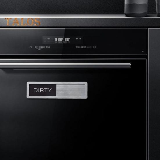 Magnet „Clean Dirty“ für die Spülmaschine, leicht zu verschieben, starker Magnet, Schild „Clean Dirty“ für die Küche, für Zuhause, Restaurants, Spülmaschine