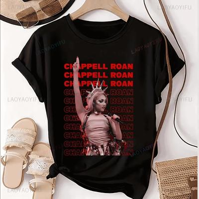 Streetwear Chappell Roan Western Princess Print T-shirt Chappell Roan Trend Unisex Shirt Graphi