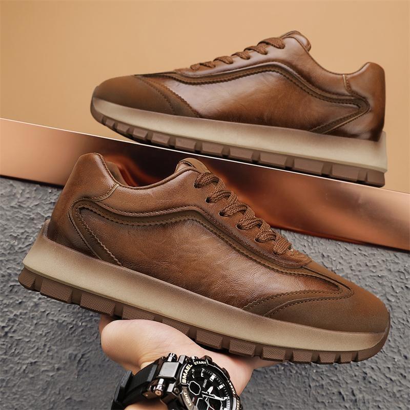 Men's shoes new blue sports shoes men's trend platform casual shoes dad shoes