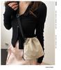 Women's Versatile Large Capacity Crossbody Bag - Japanese & Korean Style with Drawstring