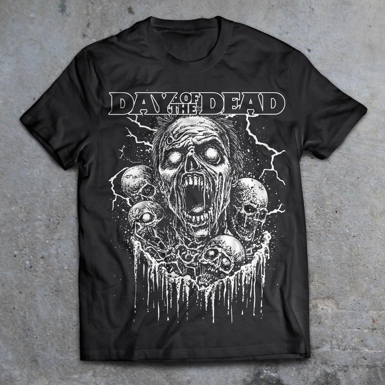Day of The Dead 1985 Zombie Movie shirt. 80s Horror Shirt, Dawn of The Dead, Creepshow, Lost Boys, Re-animator, Return of The Living Dead S
