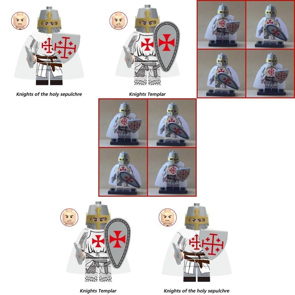 Römischer Soldat Spartanische Kriegerin Tempelritter Figur X0316 Bausteine Spielzeugset Für Export DIY ABS-Kunststoff