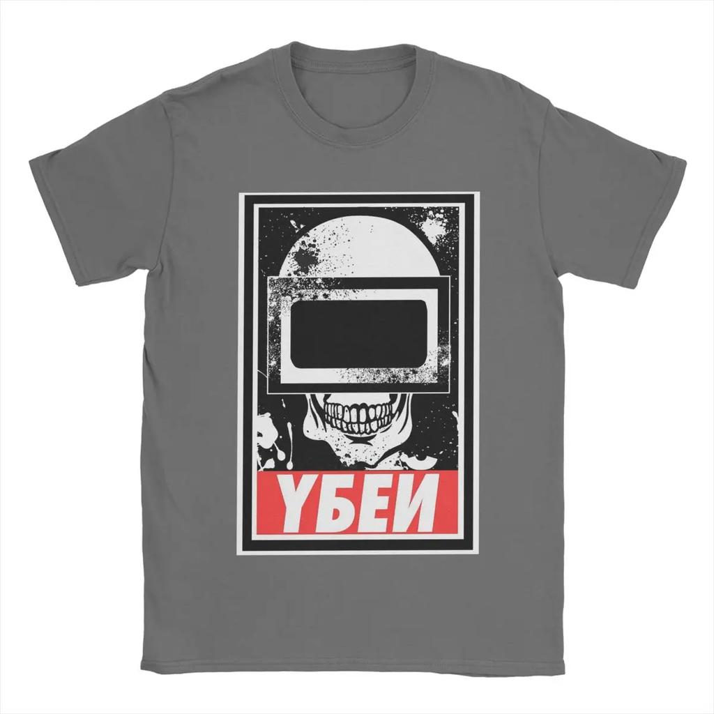 Vintage Escape From Tarkov Tagilla Helmet TShirt for Men women O Neck Cotton T Shirt Short Sleeve Tee Shirt Summer Clothing