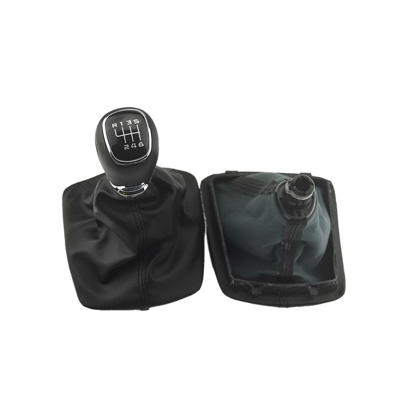 Handle gear lever knob Fit For Skoda Octavia A5 A6 2004 - 2012 Car Manual Gear stick shift knob gearbox shift knob boot Gearbox