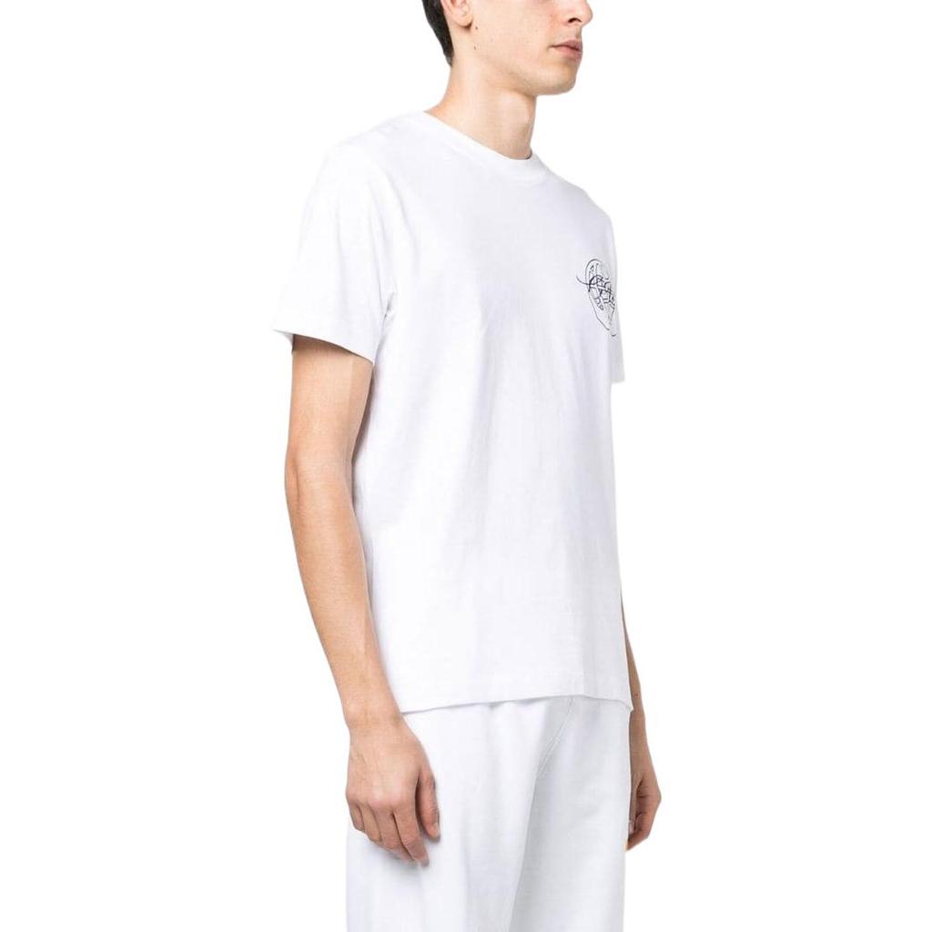 Off-White Hand Arrow Slim T-Shirt White/Black Men Tops OMAA027S23JER0070110