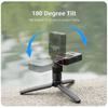 Adattatore Magnetico per DJI Action 5 Pro/Osmo Nano/360 Supporto Pieghevole a Rilascio Rapido con Espansione a Vite 1/4 per DJI Action 4 3 2