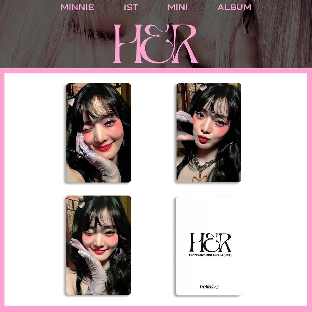 (G)I-DLE Minnie SOLO Photocard - HER Merchandise Bonus Photocard Kim Minnie