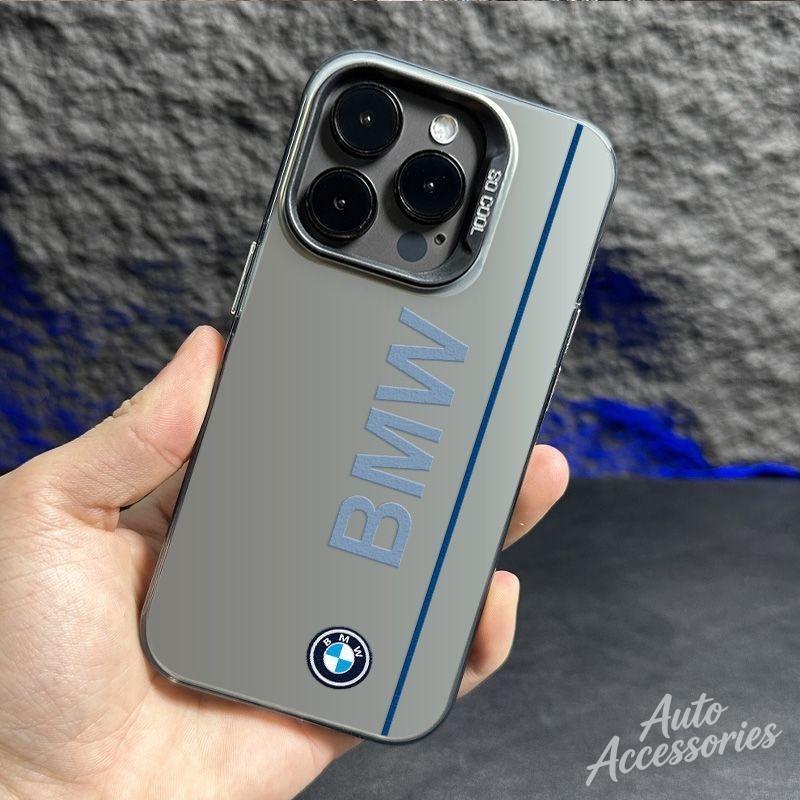 Multi-color Optional Phone Case Trendy Shell For IPhone 15 14 13 12 11 Pro Max For BMW Shockproof Phone Protective Cover Sticker HO1