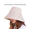 Cotton Linen Women's Sunshade Hat Wide Brim Windproof Hat Versatile Fisherman's Hat  Garden