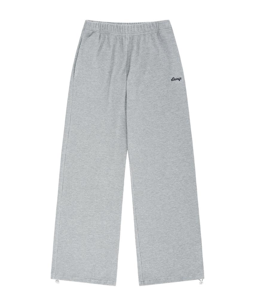 Leijiji Baked Waffle Lounge String Pants (5 Colors)
