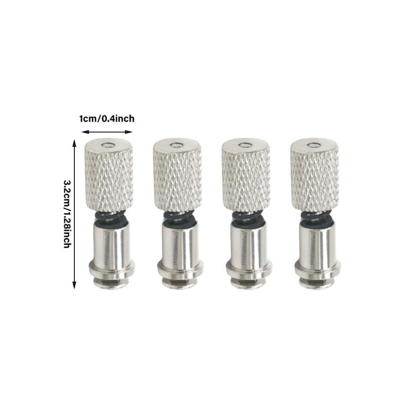 4Pieces Presser Foot Screw Sewing Machine Presser Foot Screw Easy To Replace for Enthusiasts and Home Sewing Project