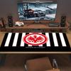 Eintracht Frankfurt Logo Color Mouse Pad Large Gaming Table Cushion Non-slip Laptop Tablet Big Mousepad XXL Mat Mini PC Playmat With Lock Edge