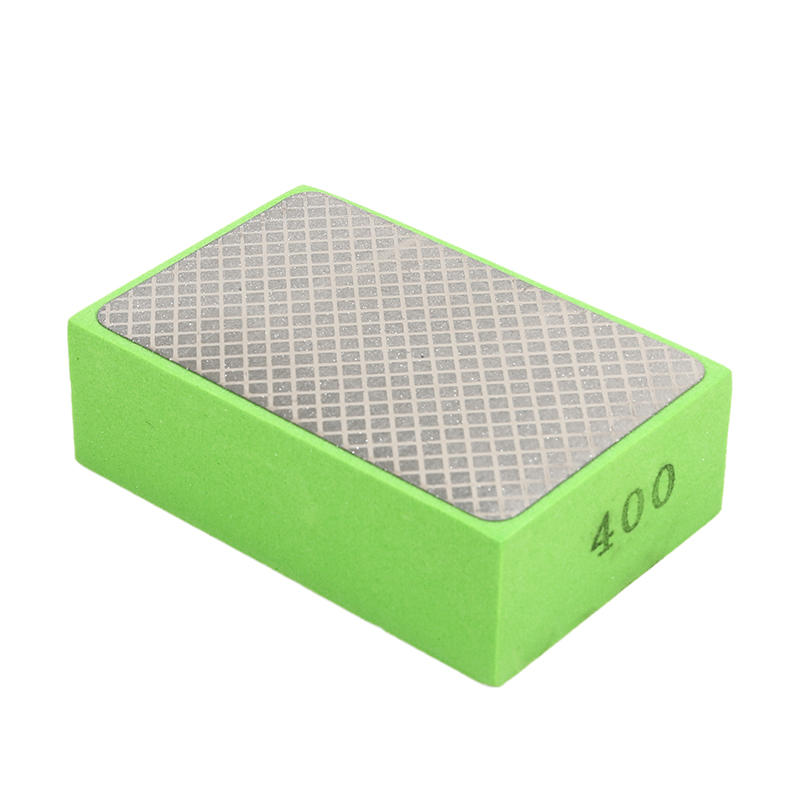 1PC/4PCS Handheld Diamond Sanding Blocks Sharp Diamond Glass Grinding Pad for Sanding Polishing Marble Tile Ceramics