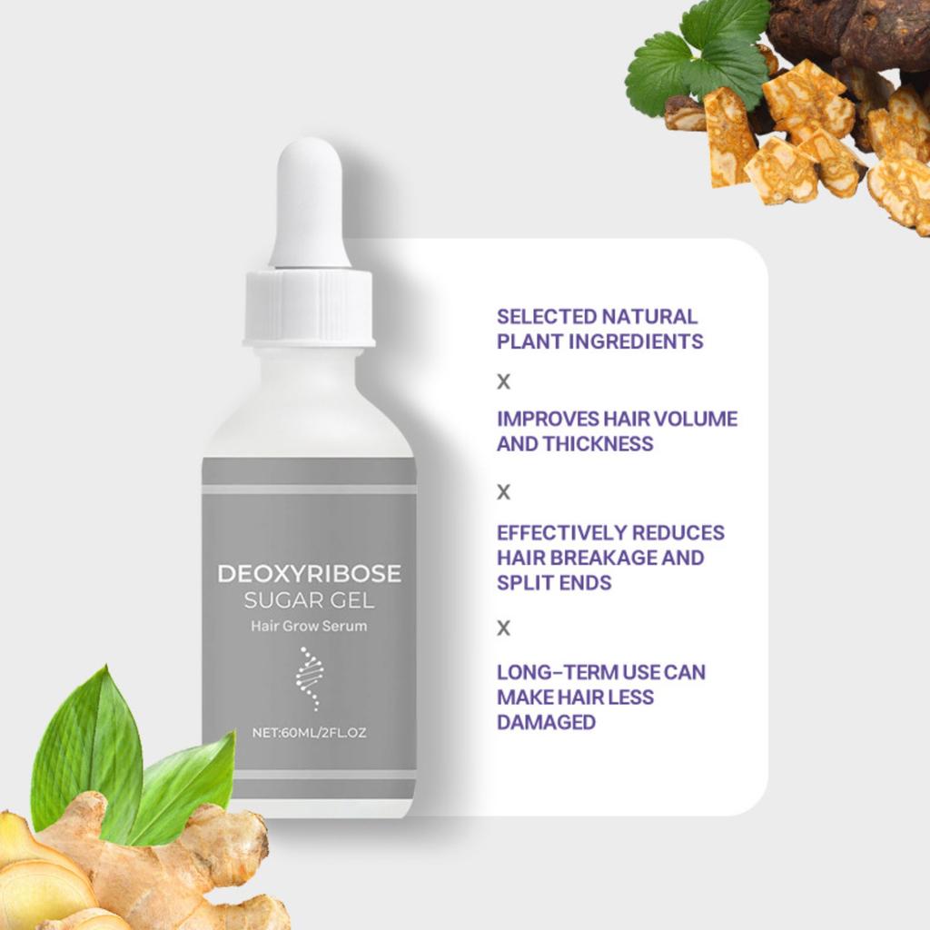 Deoxyribose Leaf Extract Oil Deeply Nourishes And Strengthens Hair Hair Care Oil 60ML