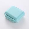 Pill Box Organizer Container 6 Grids Travel Case Tablets Plastic PP Drug Vitamin Capsule Holder Double Dustproof 4pc/lot