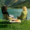 Moon Chair Set: Portable Outdoor Folding Chairs & Fishing Stool (3-Piece)