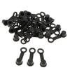 100 Pack Brake Bleeder Screw Caps Grease Fitting Cap Oil Drain Pump Rubber Dust Cover 8mm For Motorcycle Car