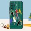 Colorful Parrots Case For Oppo A98 A78 A58 A18 A38 A74 A94 A54 A15 A17 A57 A6 A5 Pro A16 A76 A96 A40 A60 A80