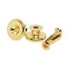 EP-B3 Guitar Bass Strap Buttons - Oversize - 2pcs - Gold