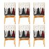 2/4/6pcs/set 45x55cm Christmas Tree Chair Cover Table Decoration Dining Seat Chair Covers Dining Room Bar Party Banquate
